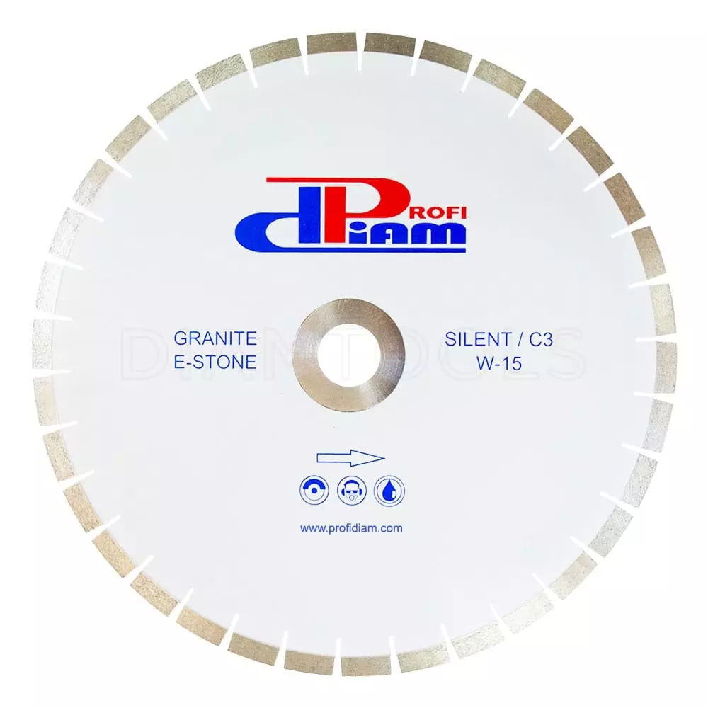 Алмазный диск PROFIDIAM Granite бесшумный Ø500x4,0x15x90/50 01984
