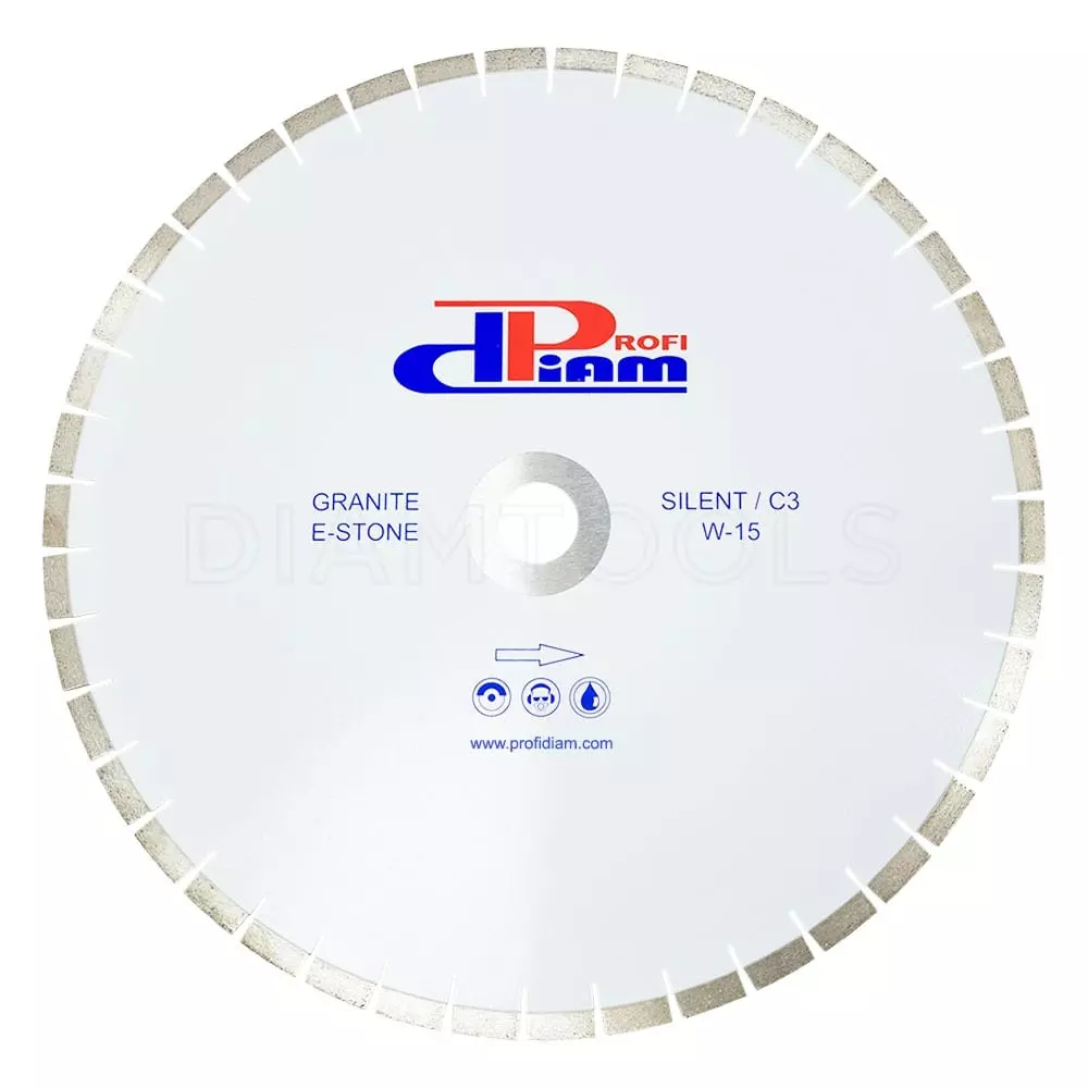 Алмазный диск PROFIDIAM Granite бесшумный Ø600x4,4x15x90/50 01985
