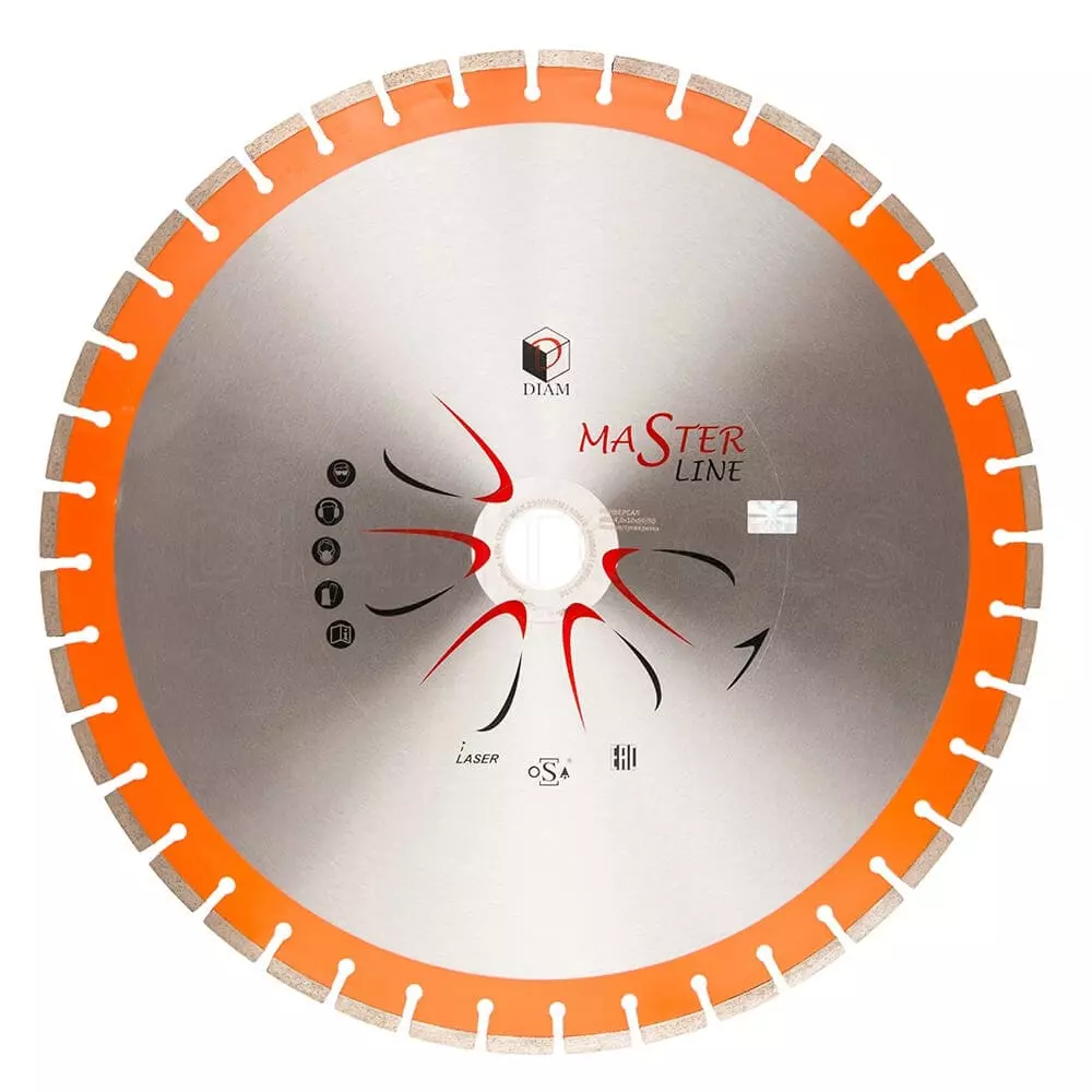 Алмазный диск (круг) DIAM Master Line 600x4.0x10x90-50 универсал 000492
