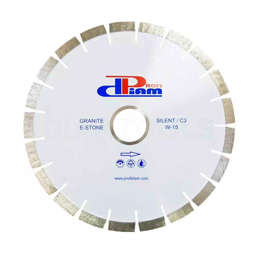 Алмазный диск PROFIDIAM Granite бесшумный Ø300x3,2x15x60/50 01981
