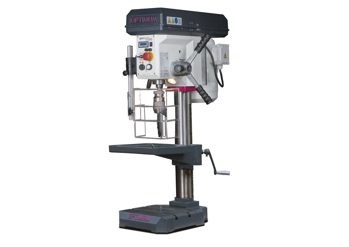 Вертикально-сверлильный станок OPTIdrill DH 24BV (380 В)
